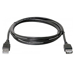 USB удлинитель, 5.0 м., Черный