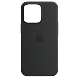 Чохол (накладка) Apple iPhone 13 Pro Max, Silicone Classic Case, Midnight, MagSafe, Чорний