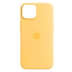 Чохол (накладка) Apple iPhone 14, Silicone Classic Case, Sun Glow, MagSafe, Жовтий