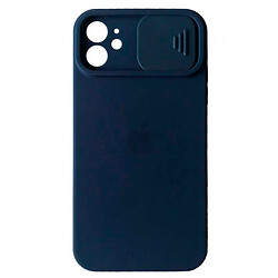 Чохол (накладка) Apple iPhone 12, SLIDER Full Camera, Midnight Blue, Синій
