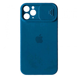 Чохол (накладка) Apple iPhone 12 Pro Max, SLIDER Full Camera, Синій