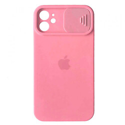 Чохол (накладка) Apple iPhone 12 Pro Max, SLIDER Full Camera, Рожевий