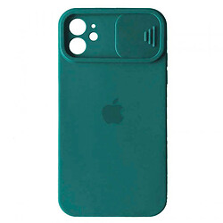 Чохол (накладка) Apple iPhone 13, SLIDER Full Camera, Pine Green, Зелений