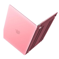 Чохол (накладка) Apple MacBook Air 13.3 / MacBook Pro 13, Cristal Case Hardshell, Рожевий