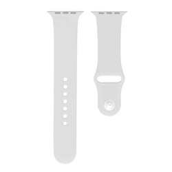 Ремінець Apple Watch 38 / Watch 40, Silicone WatchBand, Білий