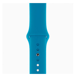 Ремінець Apple Watch 38 / Watch 40, Silicone WatchBand, Aquablue, Синій