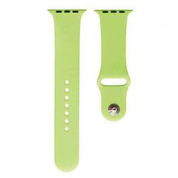 Ремінець Apple Watch 38 / Watch 40, Silicone WatchBand, Avocado, Зелений