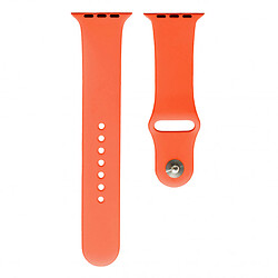 Ремешок Apple Watch 42 / Watch 44, Silicone WatchBand, Оранжевый