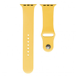 Ремінець Apple Watch 42 / Watch 44, Silicone WatchBand, Жовтий