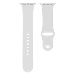 Ремешок Apple Watch 42 / Watch 44, Silicone WatchBand, Белый