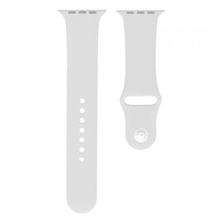 Ремінець Apple Watch 42 / Watch 44, Silicone WatchBand, Білий