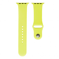 Ремешок Apple Watch 42 / Watch 44, Silicone WatchBand, New Yellow, Желтый