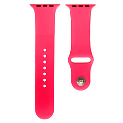 Ремінець Apple Watch 42 / Watch 44, Silicone WatchBand, Hot Pink, Рожевий