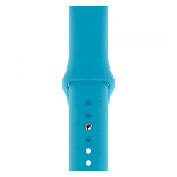 Ремешок Apple Watch 42 / Watch 44, Silicone WatchBand, Corn Flover, Синий