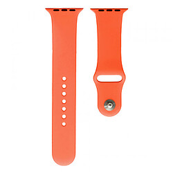 Ремешок Apple Watch 42 / Watch 44, Silicone WatchBand, Papaya, Оранжевый