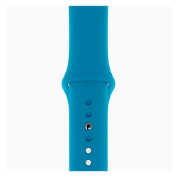 Ремешок Apple Watch 42 / Watch 44, Silicone WatchBand, Aquablue, Синий
