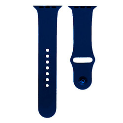 Ремешок Apple Watch 42 / Watch 44, Silicone WatchBand, Deep Navy, Синий