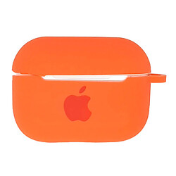 Чохол (накладка) Apple AirPods 3, Silicone Classic Case, Помаранчевий