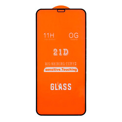 Защитное стекло Apple iPhone 12 / iPhone 12 Pro, Full Glue, 2.5D, Черный