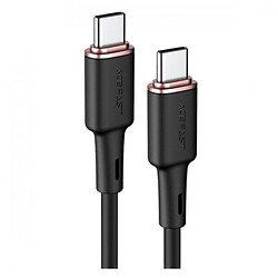 USB кабель Acefast C2-03, Type-C, 1.2 м., Чорний