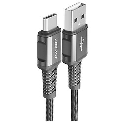 USB кабель Acefast C1-04, Type-C, 1.2 м., Чорний