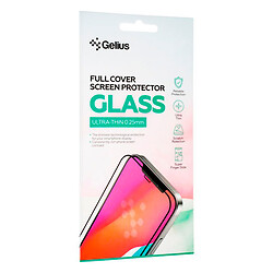 Защитное стекло Tecno Spark 8, Gelius Full Cover Ultra-Thin, Черный