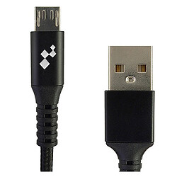 USB кабель iEnergy CA-27, MicroUSB, 1.0 м., Чорний