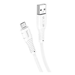 USB кабель Hoco X67, MicroUSB, 1.0 м., Белый