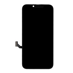 Дисплей (екран) Apple iPhone 14, Original (100%), З сенсорним склом, З рамкою, Чорний