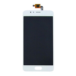 Дисплей (екран) Meizu M5S / M5S Mini, Original (PRC), З сенсорним склом, Без рамки, Білий