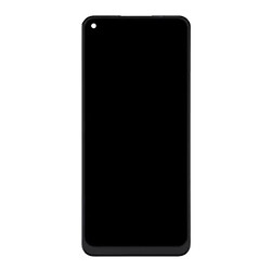 Дисплей (экран) OPPO A32 / A53 / Realme 7i, Original (100%), С сенсорным стеклом, Без рамки, Черный