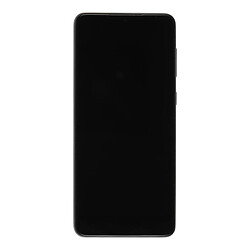 Дисплей (екран) Samsung A336 Galaxy A33, З рамкою, З сенсорним склом, OLED, Чорний