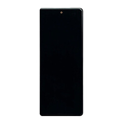 Дисплей (екран) Samsung F916 Galaxy Z Fold 2, Original (100%), З сенсорним склом, Без рамки, Чорний