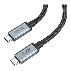 USB кабель Hoco US06, Type-C, 1.0 м., Чорний