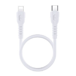USB кабель Remax RC-C022 Apple iPhone SE 2022 / iPhone 14 Pro Max / iPhone 14 Plus / iPhone 14 Pro / iPhone 14 / iPhone 13 Pro / iPhone 13 Mini / iPhone 13 / iPhone 13 Pro Max / iPhone 12 Mini / iPhone 12 Pro Max / iPhone 12 Pro, Type-C, 0.3 м., Білий
