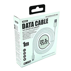 USB кабель Remax RC-175a, Type-C, 1.0 м., Белый - № 2