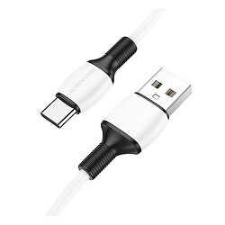 USB кабель Borofone BX84, Type-C, 1.0 м., Білий