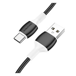 USB кабель Borofone BX84, Type-C, 1.0 м., Черный