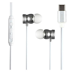 Навушники XO EP56, З мікрофоном, Срібний