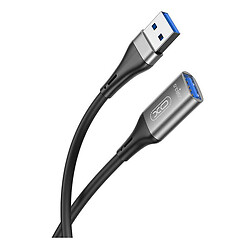 USB подовжувач XO NB220, 2.0 м., Чорний