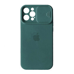 Чехол (накладка) Apple iPhone 12 Pro Max, SLIDER Full Camera, Pine Green, Зеленый