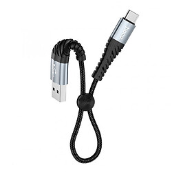 USB кабель Hoco X38, Type-C, 0.25 м., Чорний