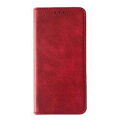 Чехол (книжка) Xiaomi Redmi 9, Leather Case Fold, Красный
