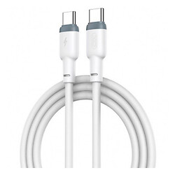 USB кабель XO NB208B, Type-C, 1.0 м., Білий