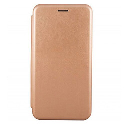 Чохол (книжка) Samsung A032 Galaxy A03 Core, Premium Leather, Золотий