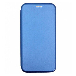 Чохол (книжка) Samsung A037 Galaxy A03s, Premium Leather, Синій