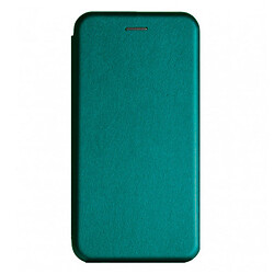 Чехол (книжка) Samsung A045 Galaxy A04 / M136 Galaxy M13 5G, Premium Leather, Темно-Зеленый, Зеленый