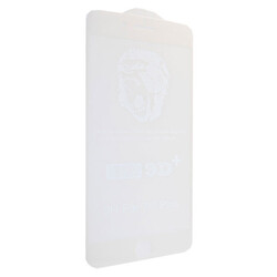 Защитное стекло Apple iPhone 7 / iPhone 8 / iPhone SE 2020, Monkey, 5D, Белый