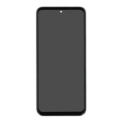 Дисплей (екран) Motorola XT2167 Moto G41, З сенсорним склом, З рамкою, Amoled, Чорний