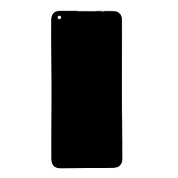 Дисплей (екран) OPPO A36 / A76, High quality, З сенсорним склом, З рамкою, Чорний